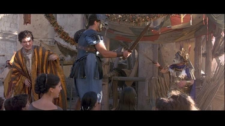 Gladiator (2000) Commodus Pantomime Mask Prop 'Cast Directly from Original'