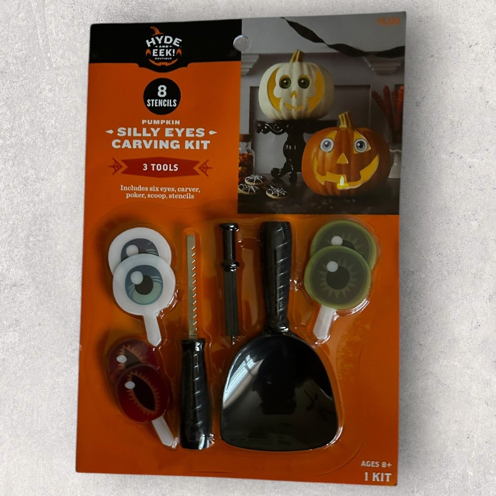 Hyde & Eek! Halloween Carving Kit BUNDLE NeW
