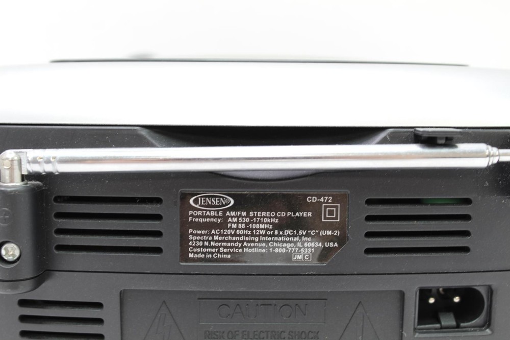 Jensen CD-472 AM/FM Stereo CD Player