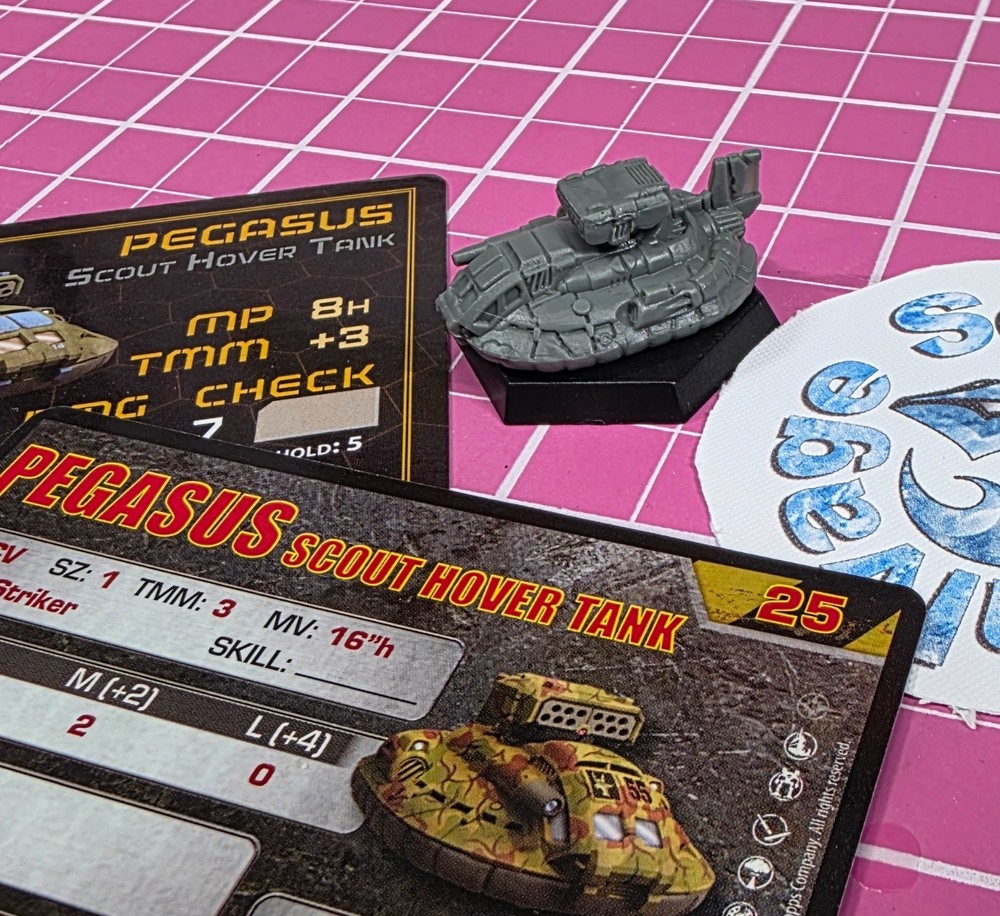 BattleTech - Pegasus Hover Tank - Battlefield Support Assault & Cavalry Lance