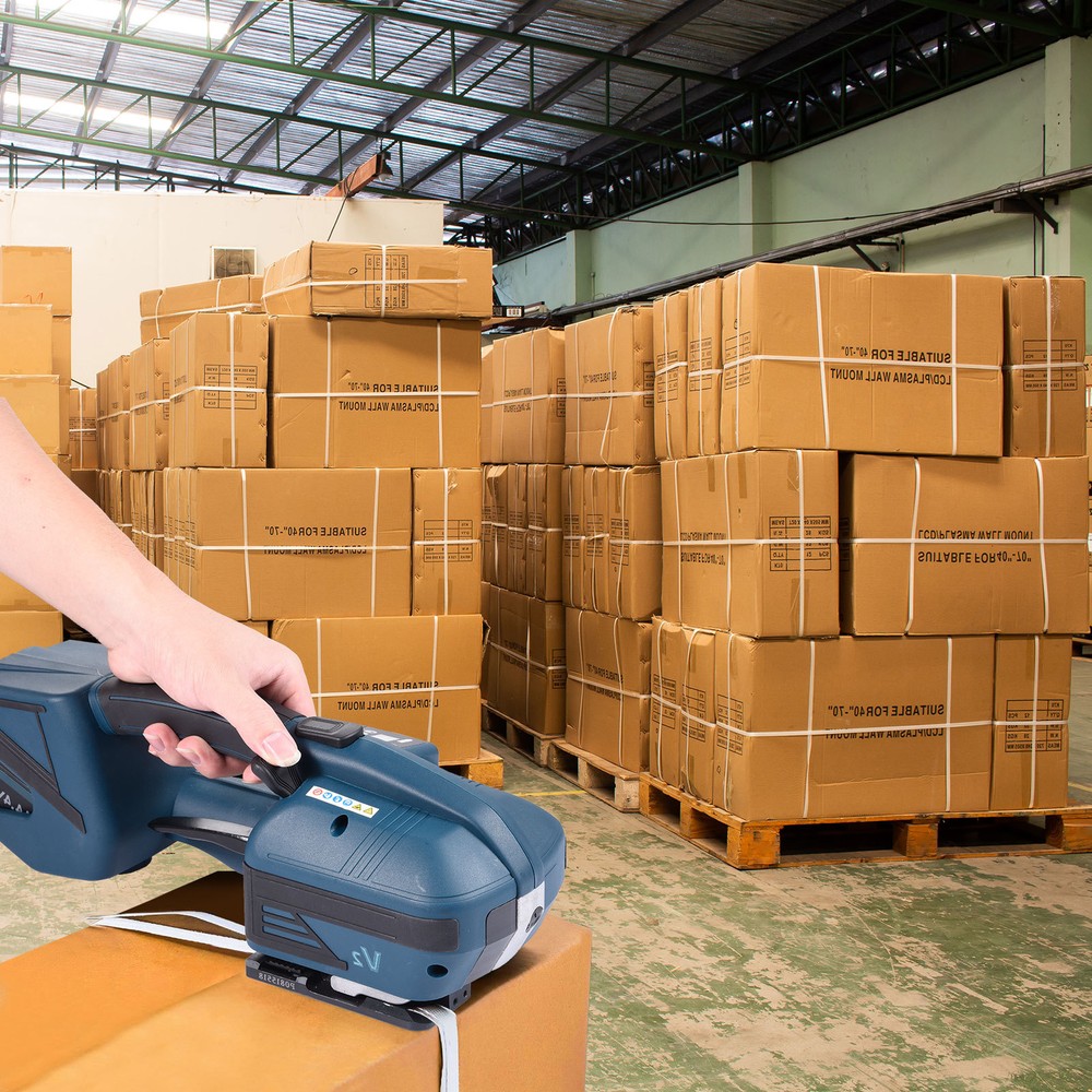 Handheld Electric Strapping Machine PP PET Plastic Banding Tool