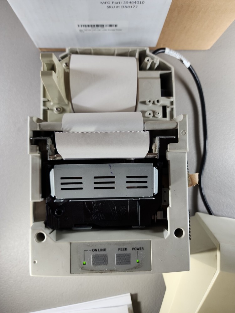 Sierra Star SP2000 Printer Restaurant Ticket Dot Matrix - Powers On W/ Box *READ