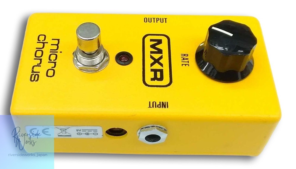 MXR MICRO CHORUS Chorus Guitar Effect Pedal Used