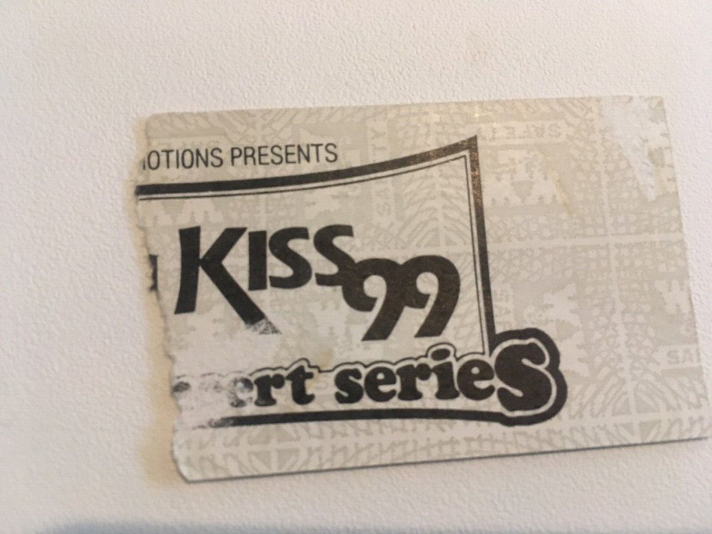 Donna Summer Concert Ticket Stub 1981