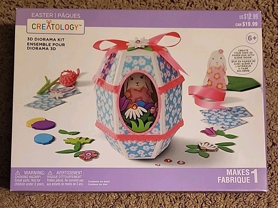 Easter 3D Diorama Kit by Creatology New