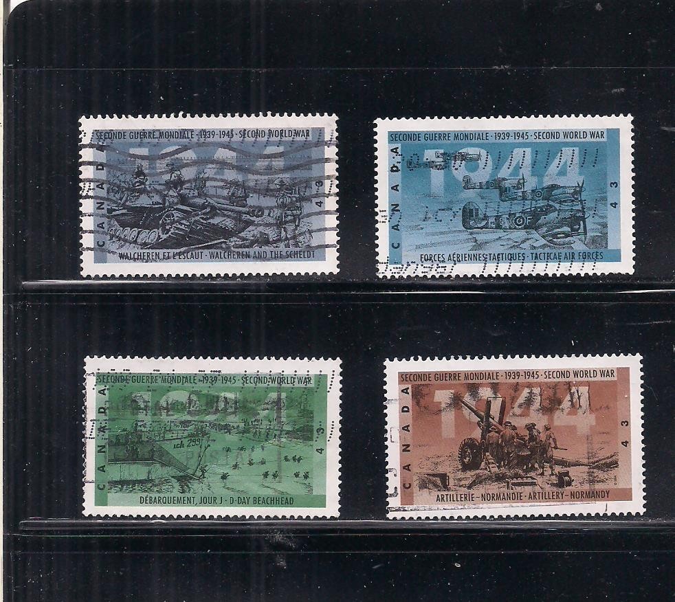 Canada 1537-1540 used