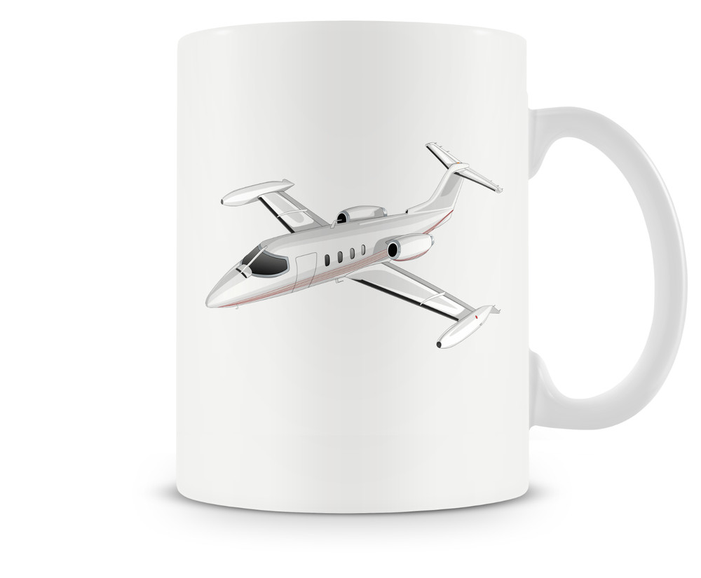 Learjet 25D Ceramic Coffee Mug - 15oz.