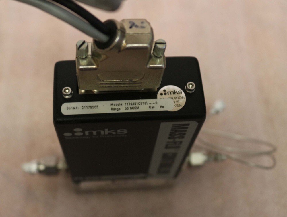MKS Instruments 1179A51CS1BV-S Gas: He Flow: 50 sccm Mass-Flo Controller