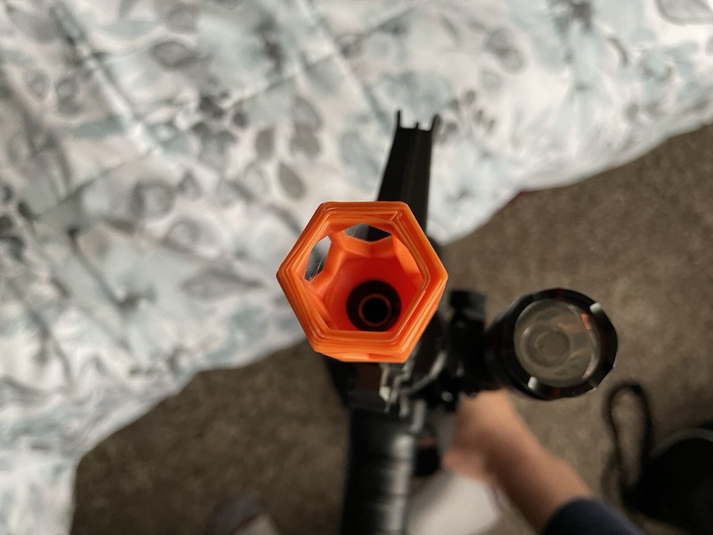 Airsoft "Hex" Orange Tip Gen 2 (14mm Negative/CCW)