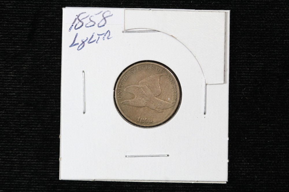 1858 Flying Eagle Cent Large Letter 4V4U
