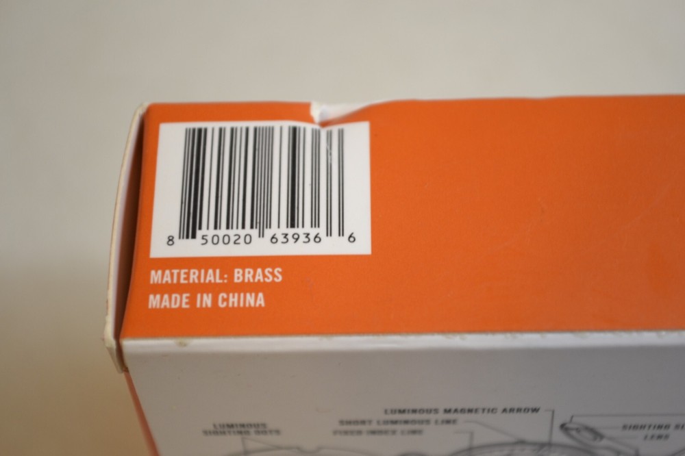 Wren Bronze Lensatic Compass