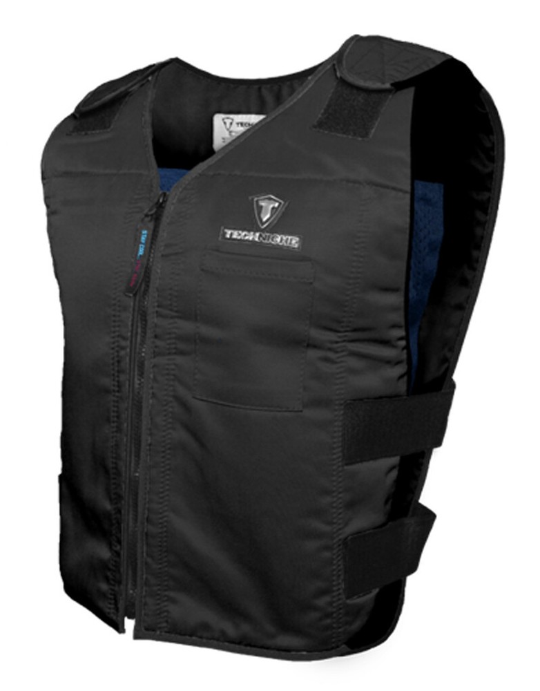 Techniche TechKewl Phase Change Cooling Vest with Inserts and Cooler Bag - Black