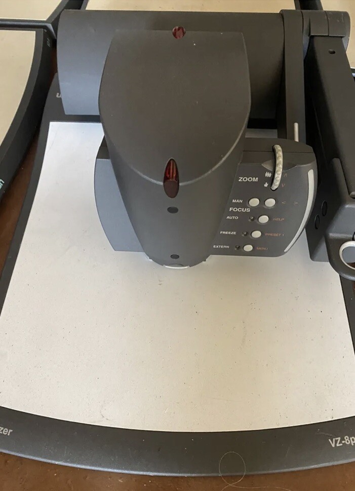 WolfVision VZ-8 Plus Projector Portable Document Camera With Working Lamp