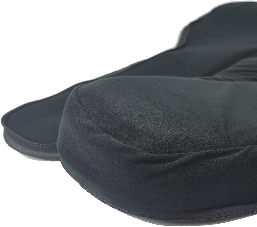 Modern Black Mandolin Gig Bag with Shoulder Strap