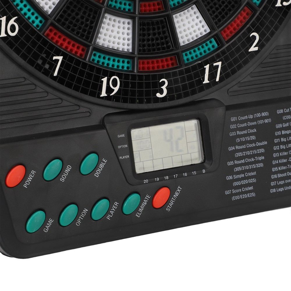 Electronic Dartboard Set Automatic Scoring Soft Tip Dartboard With Multiple FF