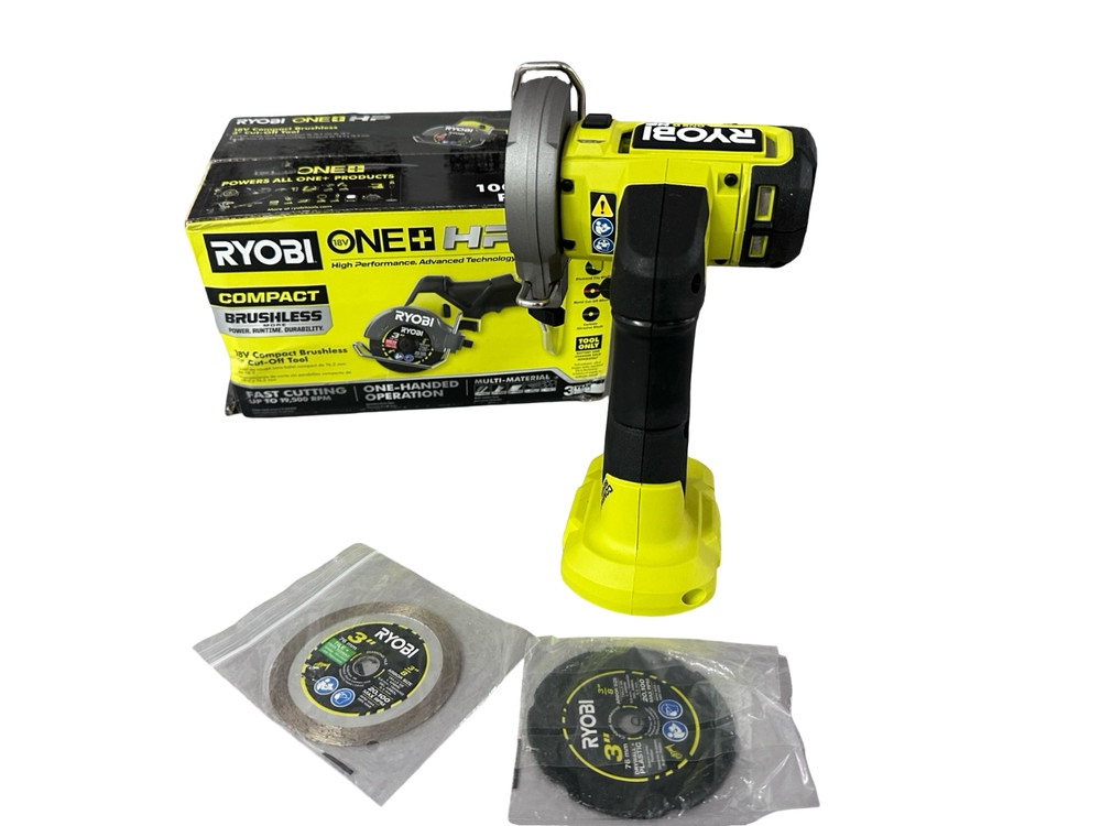 Ryobi PSBCS02B One+ HP 18V Compact Brushless Cut-off Tool (TOOL ONLY) E28