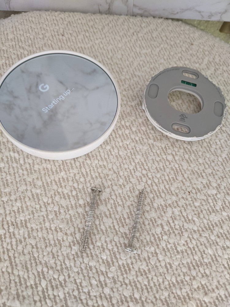 Google Nest Smart Thermostat, Snow White