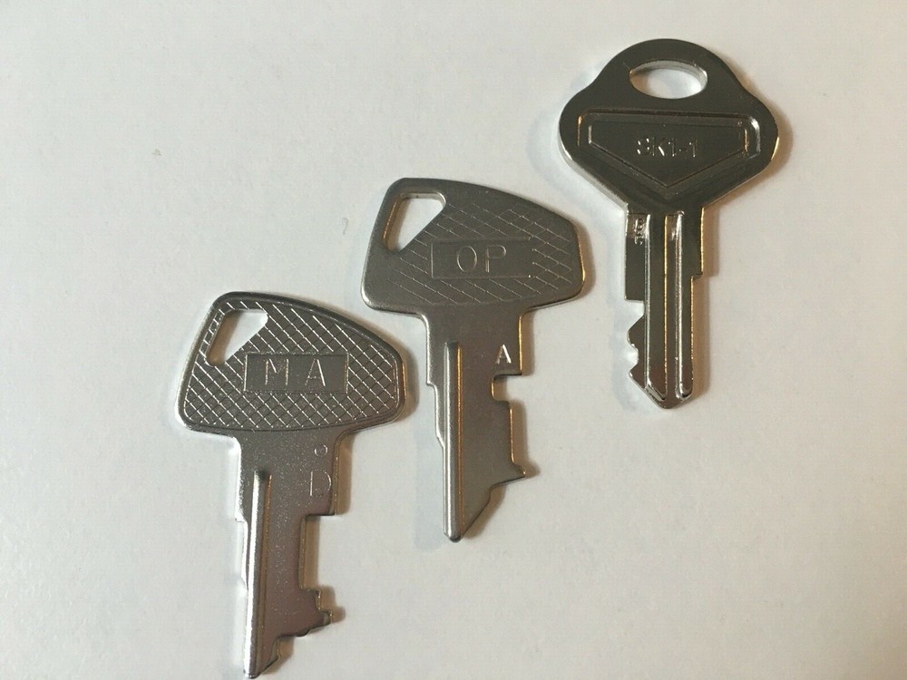 Sharp Cash Register Key Set - Operator - Manager - Drawer key - (SEE LIST)