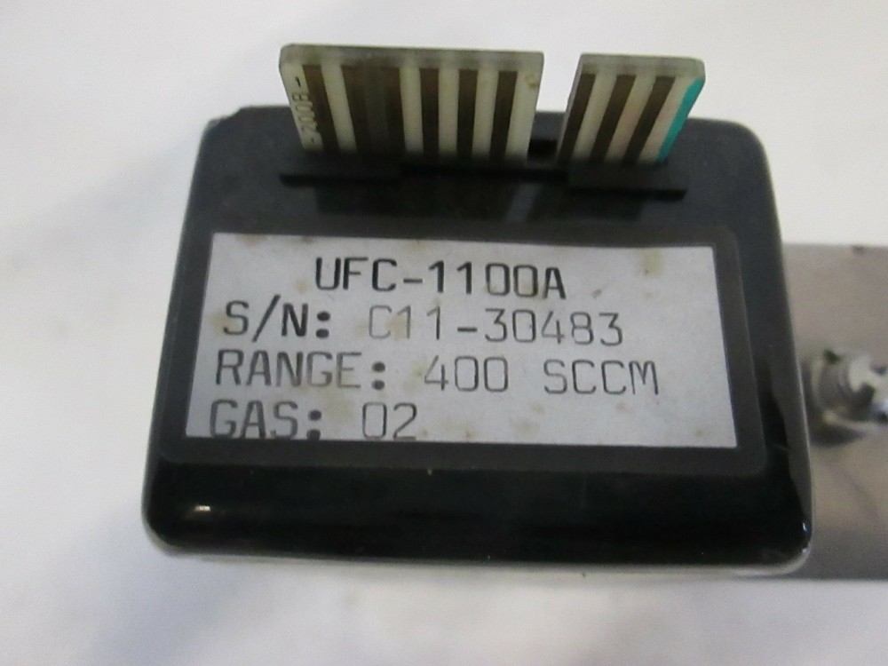 Unit UFC-1100A, Mass Flow Controller MFC, O2, 400 SCCM, Used