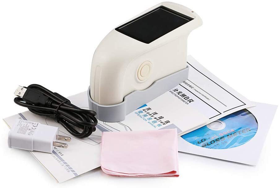 Three Angle Gloss Meter with Angle 20°/60°/85° 0-1000GU Interface USB/RS-232