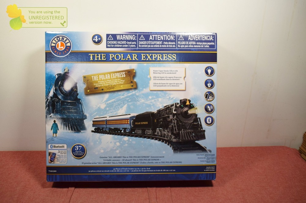 Lionel The Polar Express RTP Train Set