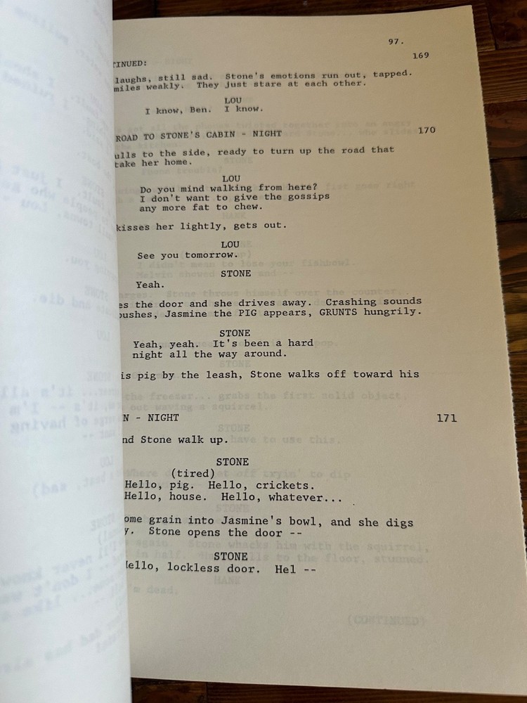 DOC HOLLYWOOD MICHAEL J. FOX MOVIE ORIGINAL SCREENPLAY SCRIPT