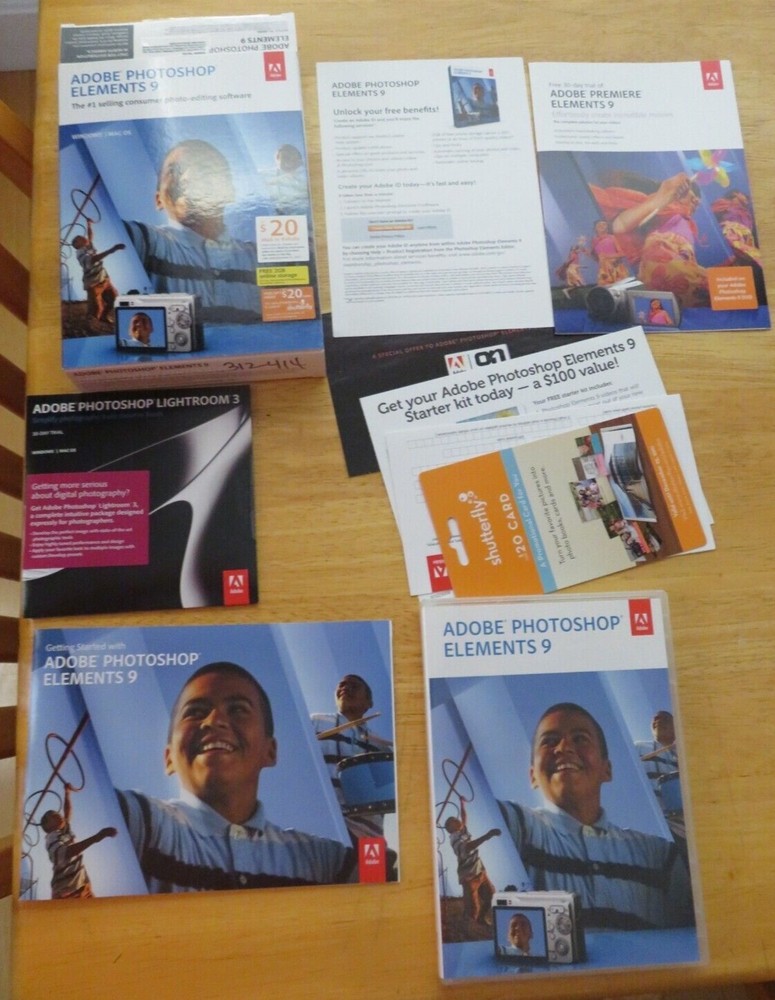 Adobe Photoshop Elements 9 Photo-Editing Software