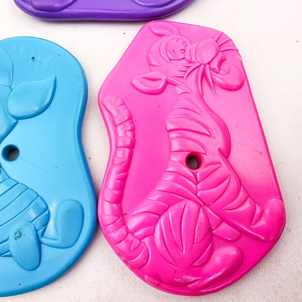 Vintage Winnie The Pooh Teethers Rubber Tigger Eeyore NO STRING Replacement