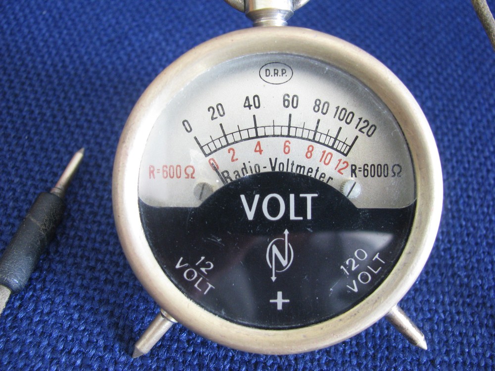Antique Voltmeter - possibly Brass Casing