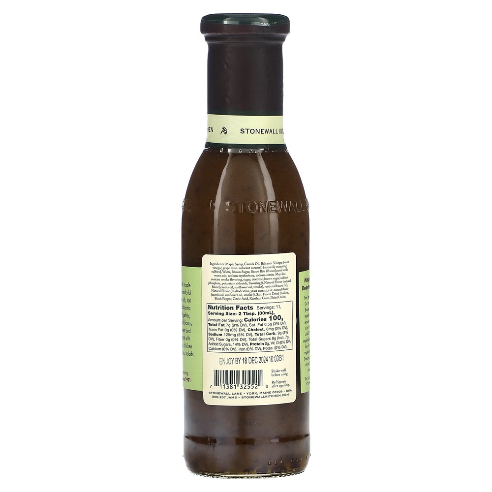 Maple Bacon Balsamic Dressing, 11 fl oz (330 ml)