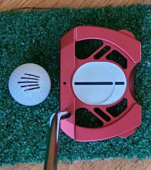 Aim Point Golf Ball Stencil