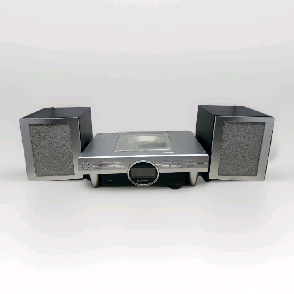 Emerson ES769 Executive Micro System Stereo w/ Speakers, Disc Read Issues, READ