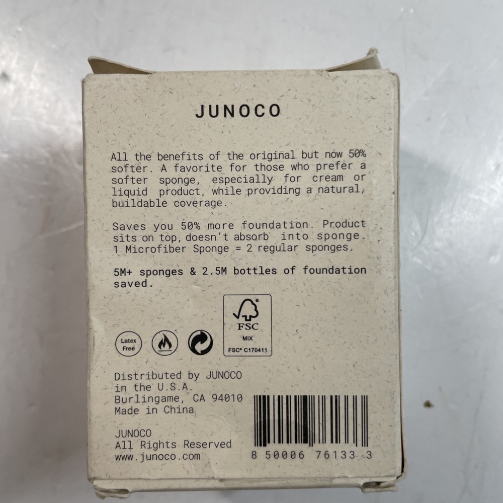 JUNOCO JUNO & Co. Microfiber Sponge - Lavender