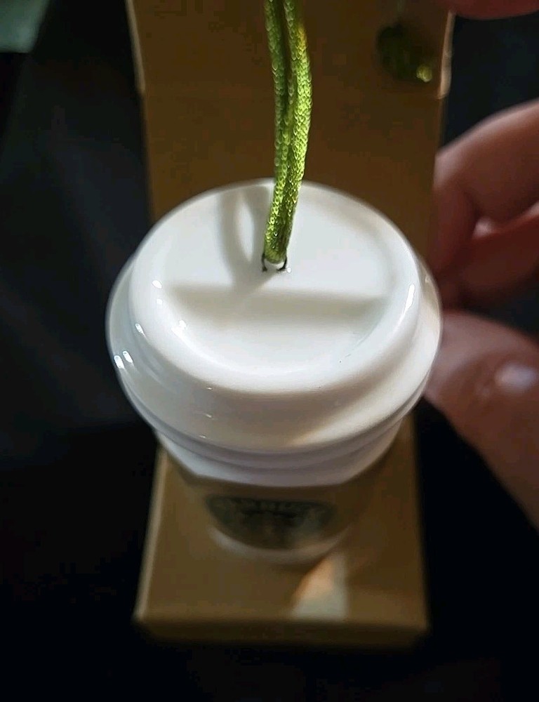 Starbucks Mini Cup Ornament 2008