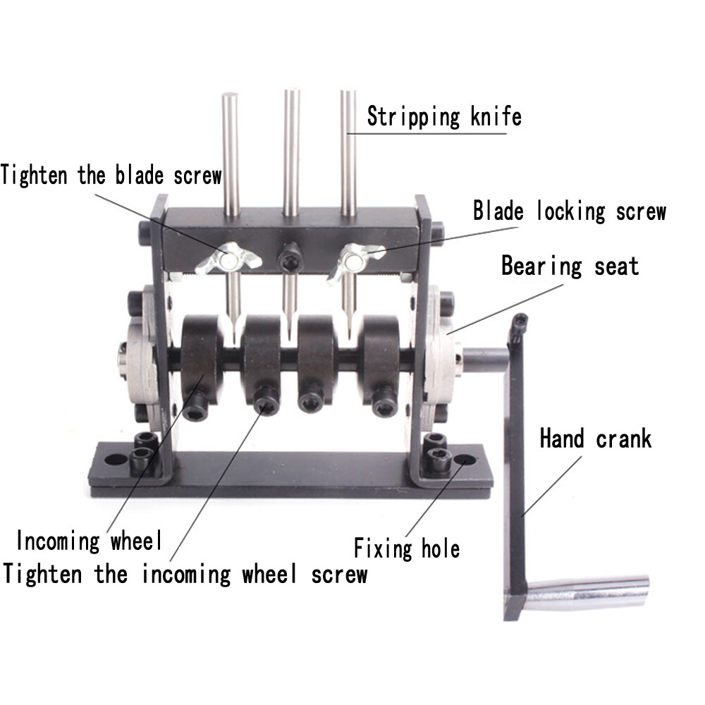 Cable Stripping Machine Scrap Wire Stripper G Clamp Fixed Wire Stripping Pliers