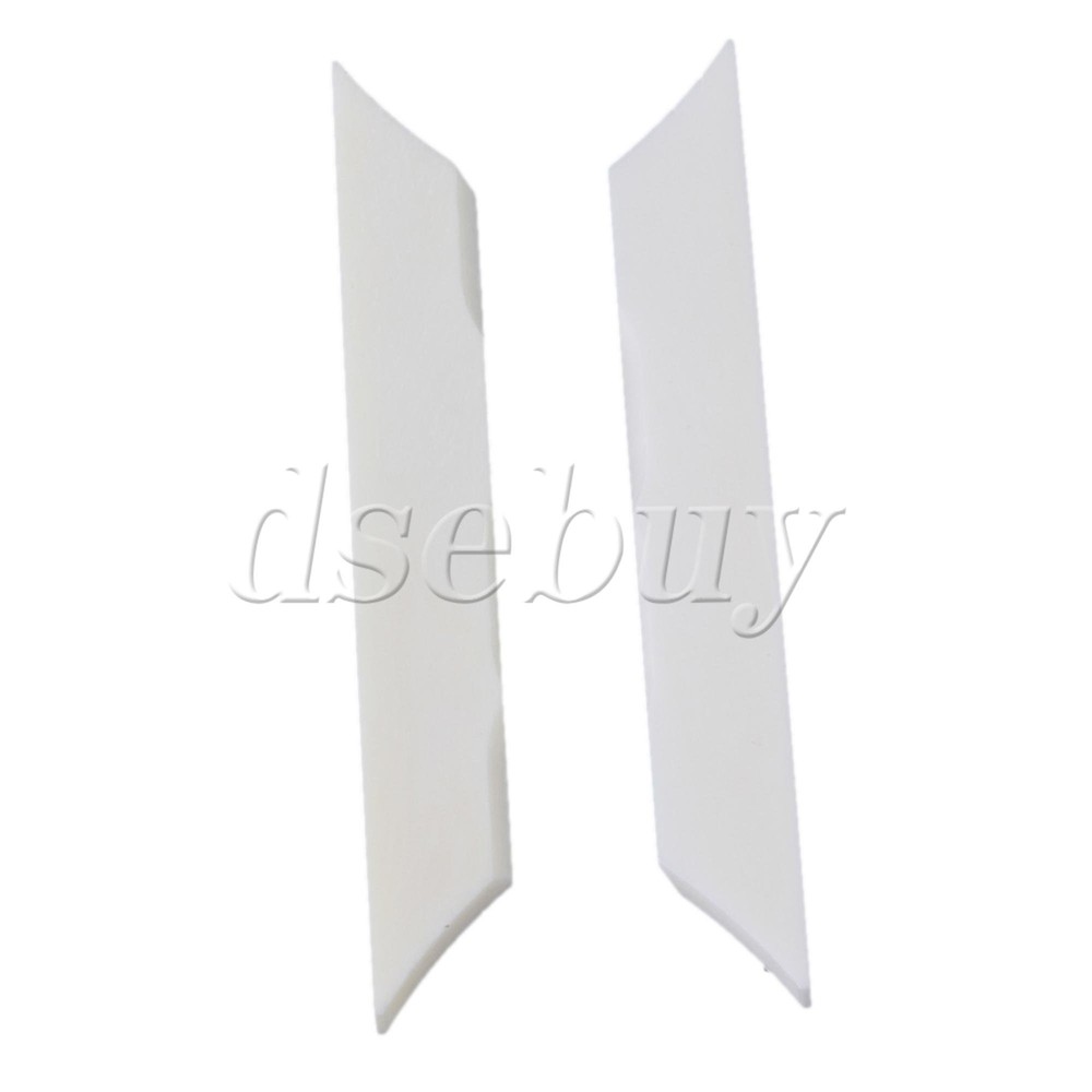 2pcs Cattle Bone Bridge Saddle Fits for Ukulele Guitar Accessories White