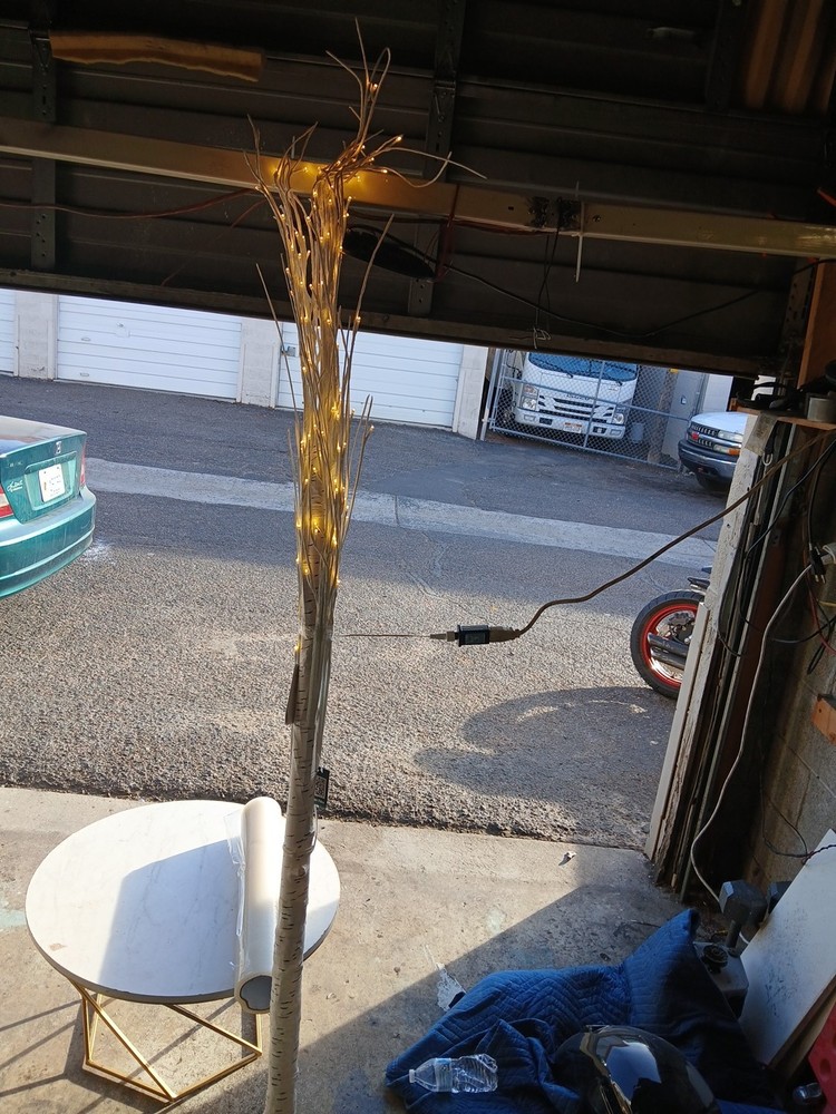 Lightshare 6ft Birch Tree Warm White Missing Base