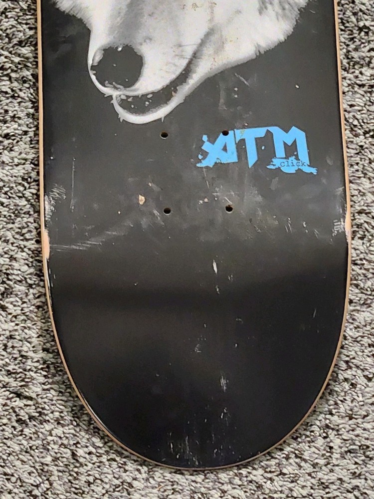 ATM Skateboard "LONE WOLF" Deck ~ SEE DESCRIPTION