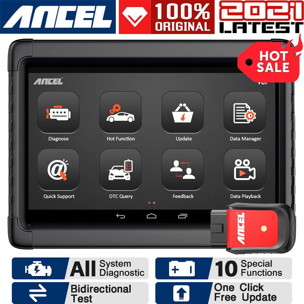 Full System Bidirectional OBD2 Scanner ABS DPF TPMS Diagnostic Tool Tablet Scan