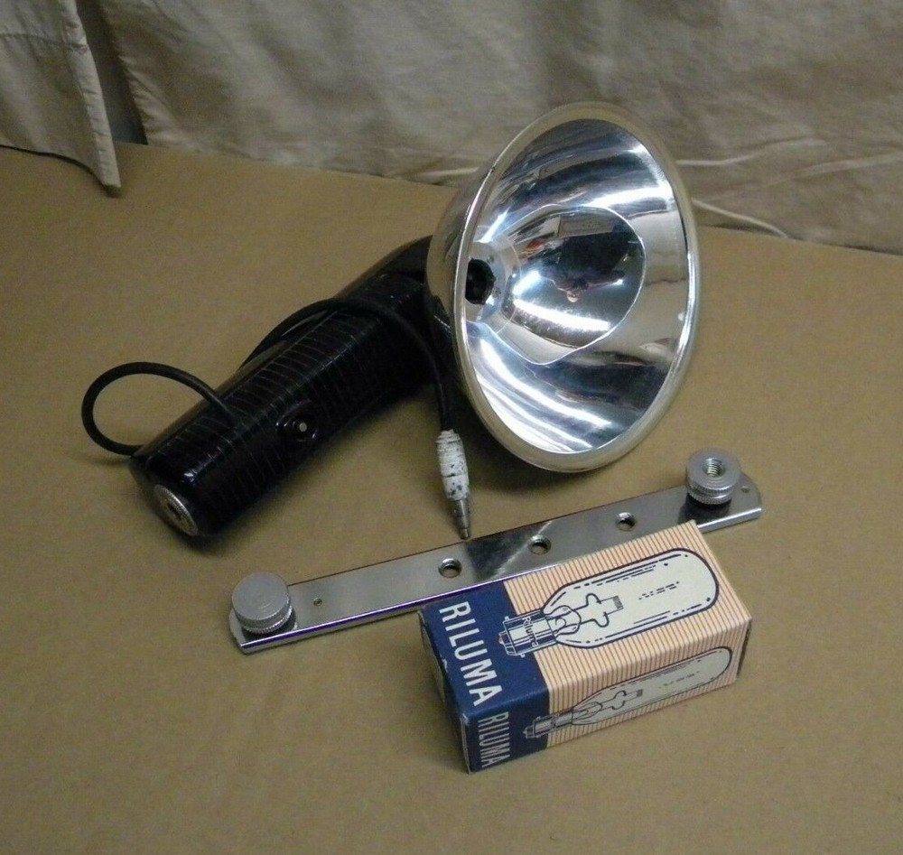 Vintage Kodak Flash Attachment and Bracket & Bulb for Unknown Camera