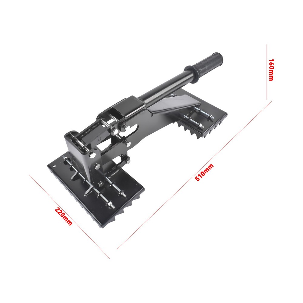 Artificial Grass Installation Tool Turf Puller Turf Gripper Turf Fix Tool Black