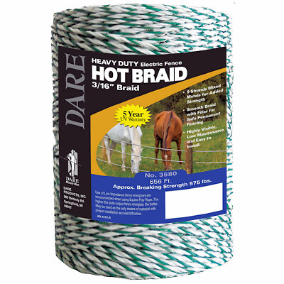 Dare Products 3580 Hot Braid Rope, 3/16-In. - Quantity 1