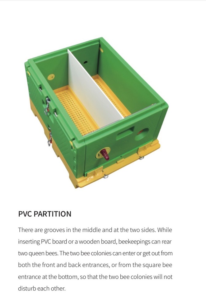BeeHive Plastic Langstroth Size - 2 layers INSULATED Plastic