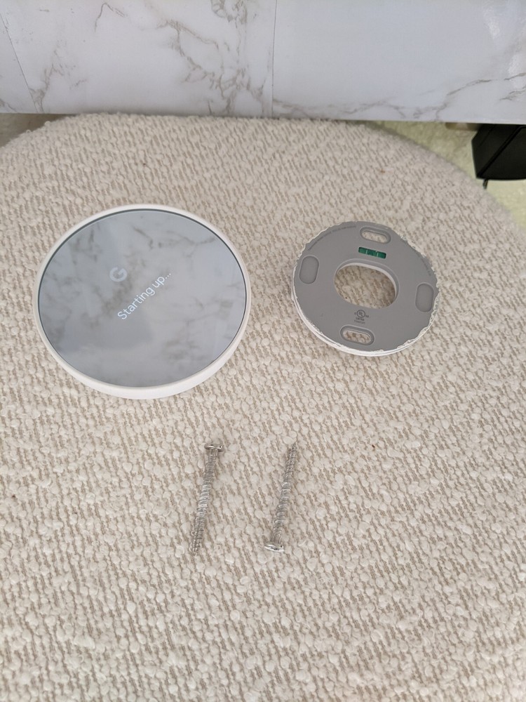 Google Nest Smart Thermostat, Snow White