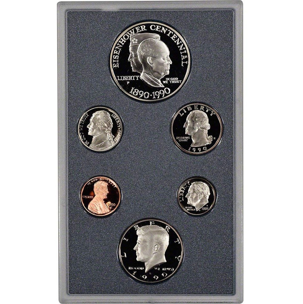 1990 Prestige US Mint Silver Proof set (OGP)