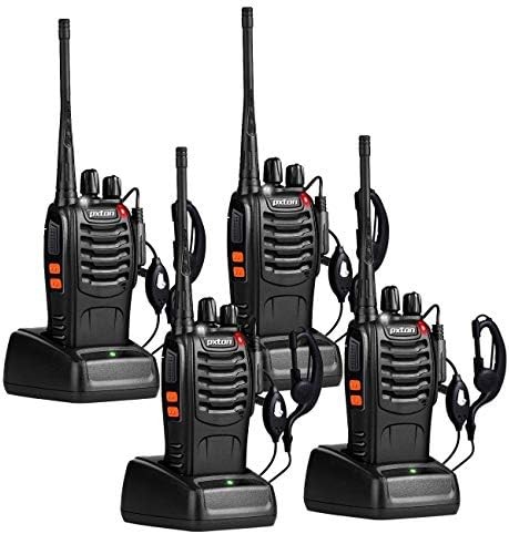 Long Range Walkie Talkies 16 Channel Rechargeable 4 Pack