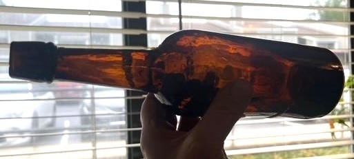 3 antique bottles