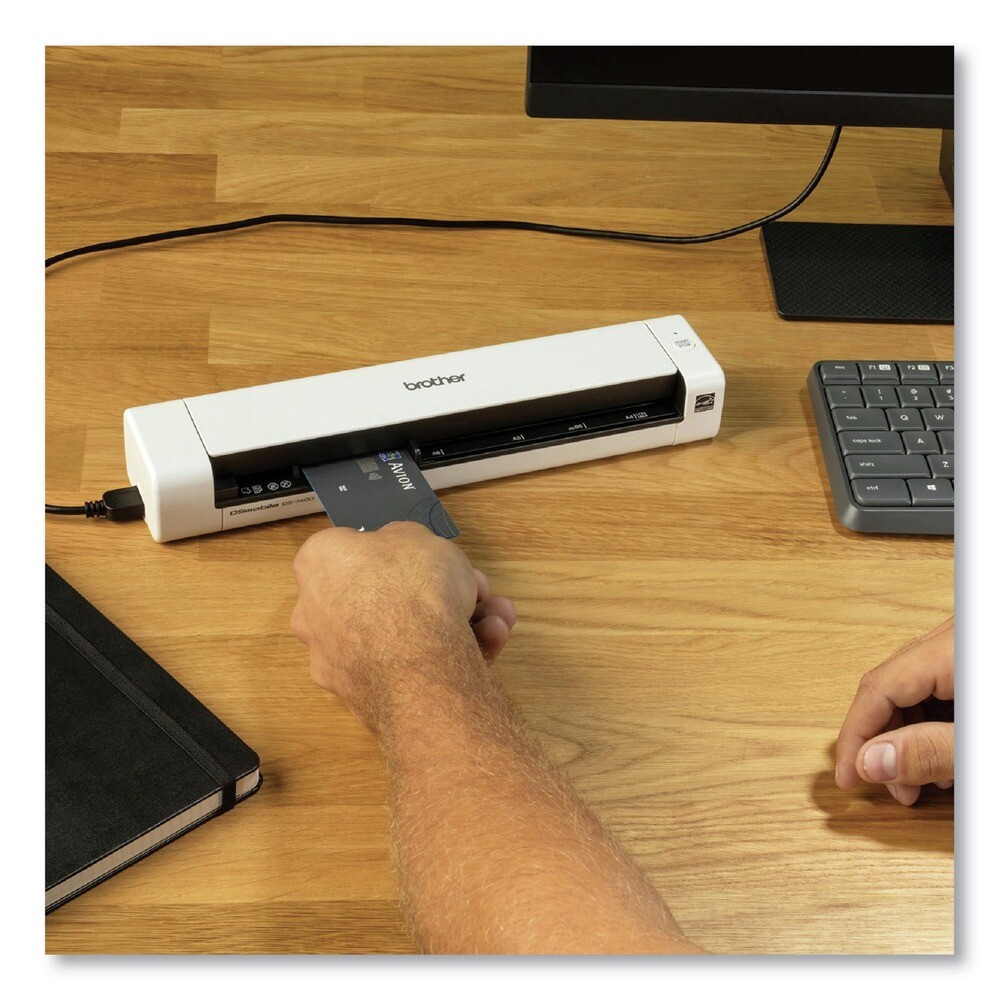 Boardwalk DS740D 600 DPI Optical Res Duplex Compact Mobile Doc Scanner New