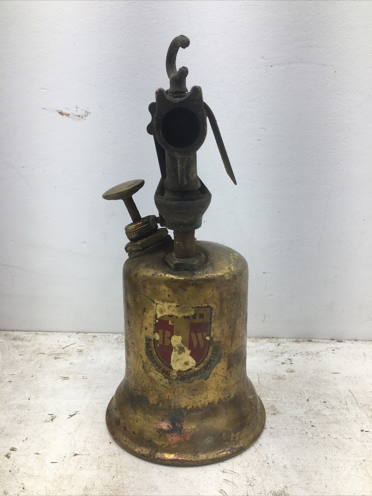 Antique Brass Blow Torch (Used)