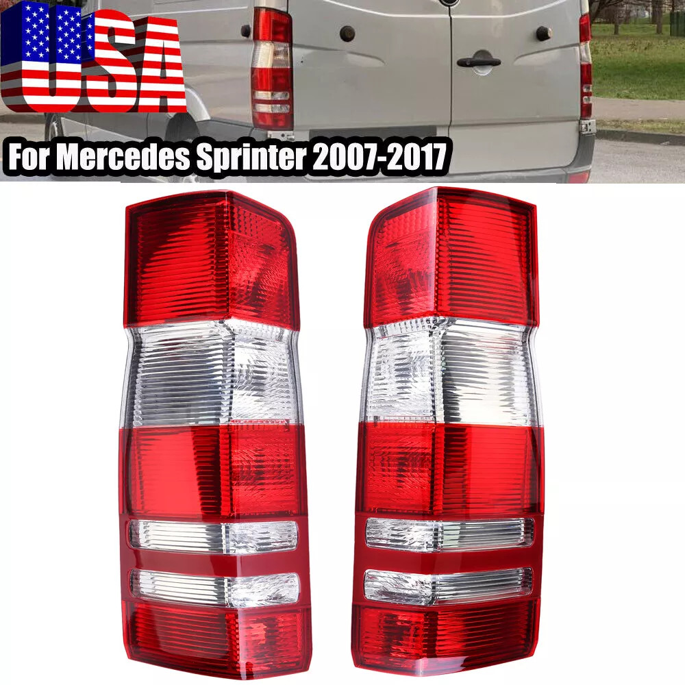 Pair Tail Light Fits Mercedes Sprinter 2500 3500 2007-2017 Rear Left&Right Side